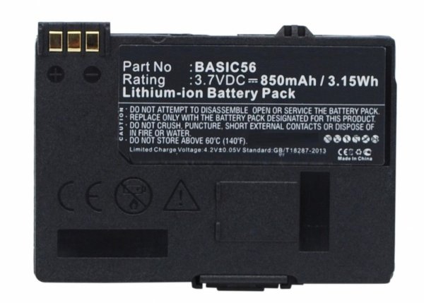 Części / CoreParts / zamiennik / Battery for Payment Terminal 3Wh Li-ion 3.7V 850mAh Black, for Way Systems