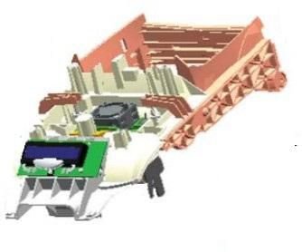 Części / ZEBRA / KIT INNER TOP ASSY ZXP3 R1 P1031925-035 