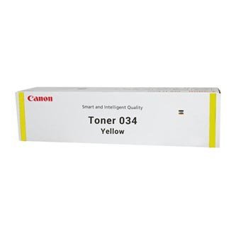 Canon oryginalny toner 034. yellow. 7300s. 9451B001. Canon iR-C1225. C1225iF 9451B001