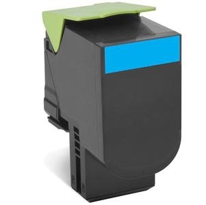 Toner Lexmark 802SCE Projekt-Toner Cyan 2000ppm 80C2SCE