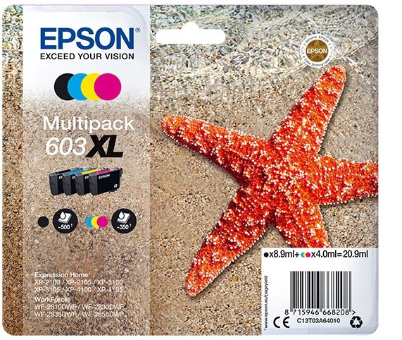 Tusz EPSON Multipack 4-colours 603XL Ink