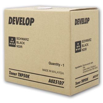 Toner Develop A0X51D7. black. 5000s. TNP-50K. Develop Ineo +3100P A0X51D7