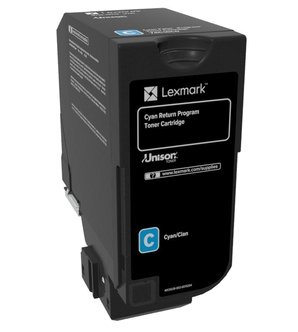 Toner Lexmark 84C2HC0, cyan, 16000s, return, Lexmark CX725de, CX725dhe, CX725dthe 84C2HC0
