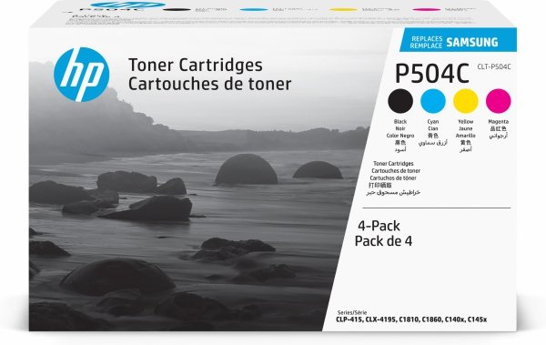 Toner HP SU400A, CLT-P504C, CMYK, Samsung CLP-415, CLX4195, C1810W, Xpress C1860FW SU400A