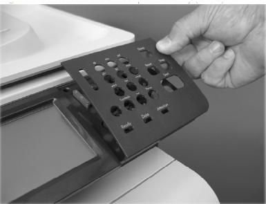 Części / HP / Overlay Control Panel Hr CC519-40022, Front panel 