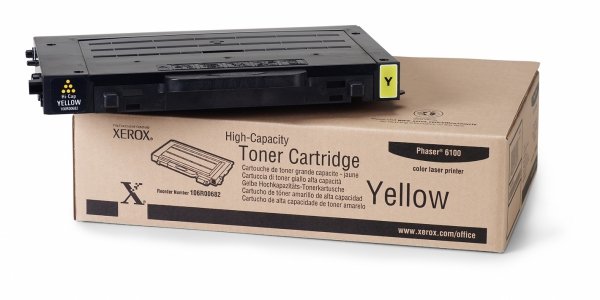 Toner Xerox 106R00682. yellow. 5000s. Xerox Phaser 6100 106R00682