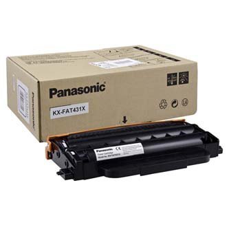 Panasonic Oryginalny toner KX-FAT431X. black. 6000s. Panasonic KX-MB2230.KX-MB2270.KX-MB2515.KX-MB2545.KX-MB2575 KX-FAT431X