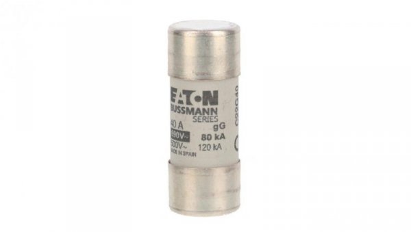 Wkładka bezpiecznikowa cylindryczna 22x58mm 40A gL/gG 690V C22G40