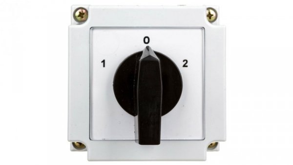 Łącznik krzywkowy 1-0-2 1P 10A w obudowie 4G10-51-PK R014 63-840340-011