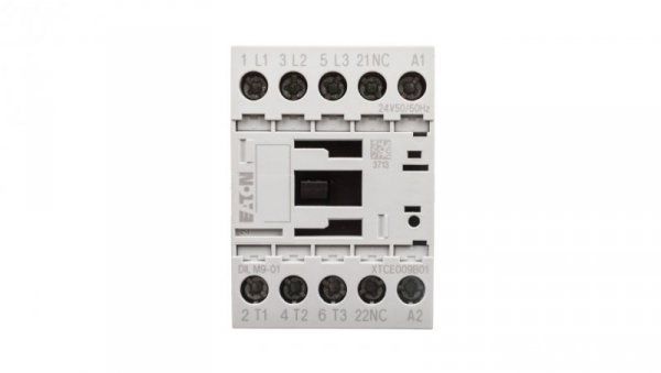 Stycznik mocy 9A 3P 24V AC 0Z 1R DILM9-01(24V50/60HZ) 276729