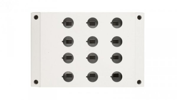 Obudowa kasety 12-otworowa 22mm szara IP67 M22-I12 222688