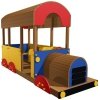 autobus na plac zabaw, autobus drewniany, drewniany autobus, domek na plac zabaw, domki do ogrodu, domek do ogrodów, domek dla dziecka, domek na plac zabaw