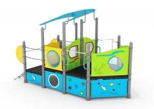 Plac zabaw premium 19 – statek przygód