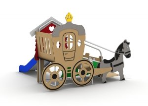 Plac zabaw premium 21 – Królewska Karoca