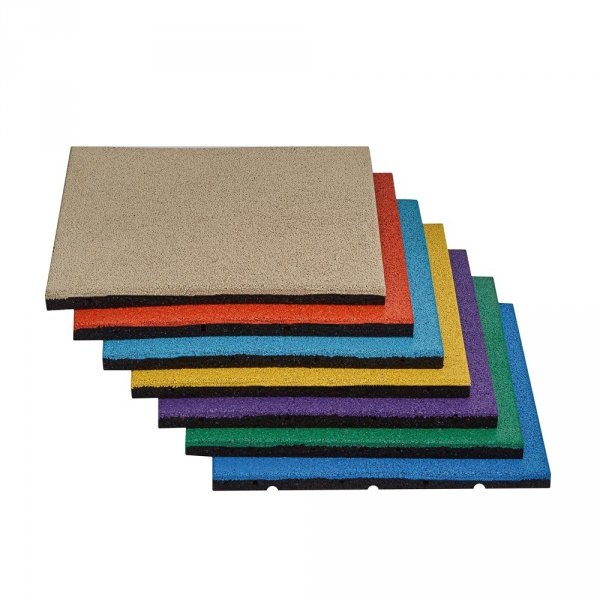 Nawierzchnia gumowa EPDM 90 mm Signal Green– bezpieczna płyta plac zabaw