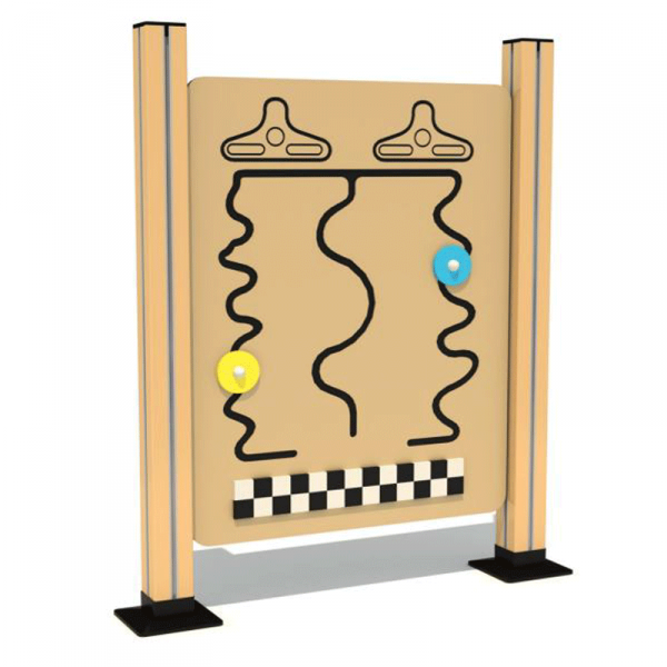 Panel edukacyjny – Tor wyścigowy (Racing Track)