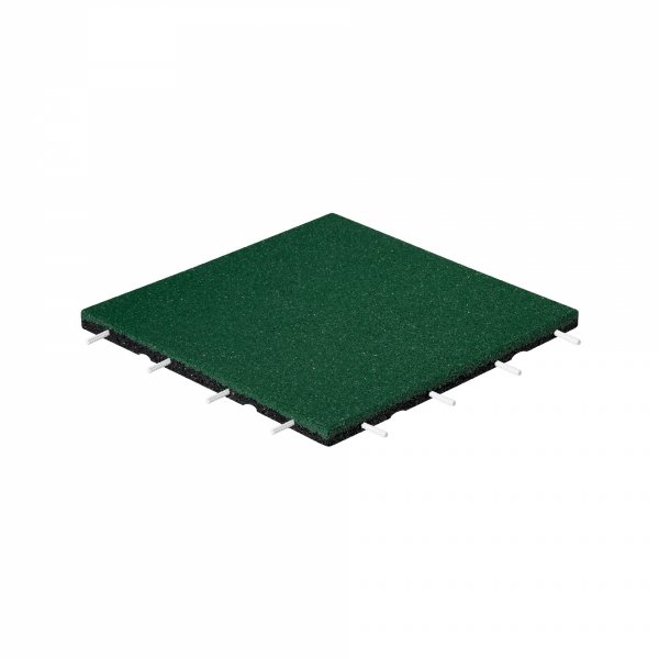 Nawierzchnia gumowa EPDM 90 mm Signal Green– bezpieczna płyta plac zabaw