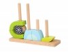 CLASSIC WORLD Kreatywne Drewniane Klocki Przestrzenne 3D Sowa