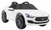 Maserati Ghibli na akumulator dla dzieci Biały + Pilot