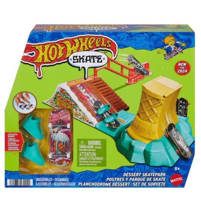 Hot Wheels Zestaw Skatepark Dessert
