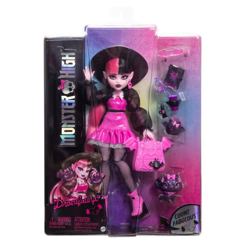 Mattel Lalka Monster High Draculaura