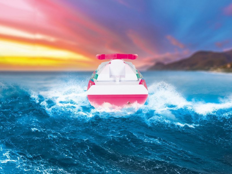 Revell RC Motorówka zdalnie sterowana RC Boat Spring Tide - różowa