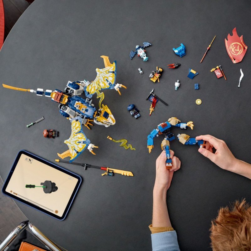LEGO Klocki 71843 Mech smoczego jeźdźca Rogue&#039;a