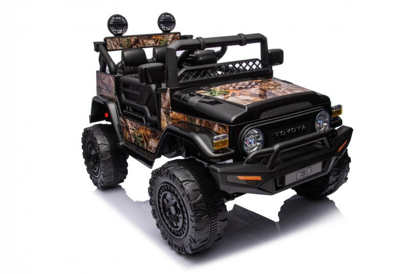 Toyota FJ Cruiser dla dzieci Czarna terenówka + Pilot