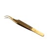 Pęseta do rzęs Noble Gold PRO 4