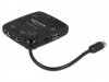 Delock Czytnik kart OTG Micro USB All-In-One + USB Hub