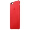 Apple Skórzane etui do iPhone'a 6s Plus czerwone