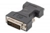 Digitus Adapter DVI-I DualLink 1080p 60Hz FHD Typ DVI-I (24+5)/DSUB15 (VGA) M/Ż Czarny