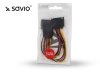 Elmak SAVIO AK-17 Kabel zasilający/ adapter SATA 15pin M - 2xSATA 15pin F