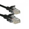4world Patchcord kabel sieciowy UTP Cat. 5e 0,5m czarny
