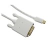 Qoltec Kabel DisplayPort Alternate mode | USB 3.1 typC męski / DVI     męski | 4Kx2K | 1m