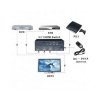 Techly Przełącznik HDMI 3/1 z pilotem, 4K2K UHD 3D, czarny