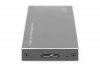 Digitus Obudowa zewnętrzna USB 3.0 na dysk SSD M2 (NGFF) SATA III, 80/60/42/30mm, aluminiowa