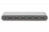 Digitus Przełącznik/Switch HDMI 5-portowy, 4K 60Hz UHD 3D HDR, HDCP 2.2, audio