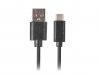 Lanberg Kabel USB CM - AM 2.0 0.5m czarny QC 3.0