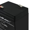 Qoltec Akumulator AGM | 6V | 4.5Ah | max.1.35A