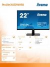IIYAMA Monitor 22 XU2294HSU-B1 VA,FLHD,HDMI,DP,VGA,USB