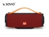 Elmak Bezprzewodowy Głośnik Bluetooth SAVIO BS-022 czerwony