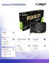 Palit Karta graficzna GeForce GTX 1650 SUPER StormX 4G GDDR6 128BIT DVI/DP/HDMI