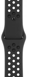 Apple Zegarek Nike SE GPS, 40mm koperta z aluminium w kolorze gwiezdnej szarości z paskiem sportowym antracyt/czarny Nike - Regu