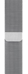 Apple Zegarek Series 6 GPS + Cellular, 44mm koperta ze stali nierdzewnej w kolorze srebrnym z bransoletą mediolańską w kolorze s