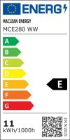 Maclean Żarówka LED E27 11W Filament MCE280 WW