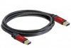 Delock Kabel USB-A M/M 3.0 2m czarny premium