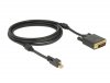 Delock Kabel DisplayPort MINI(M) V1.2 - DVI-D(M) 2m