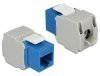 Delock Moduł Keystone z gniazdem RJ45 > LSA Cat.6 UTP, niebieski