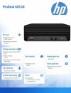 HP Inc. Desktop 405SFF G6 R3-3200 256/8GB/DVD/W10P 293W1EA